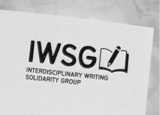 Image features the IWSG logo: the letters “IWSG”, with a vectorised image of a pencil over a notebook. Beneath these are the words “Interdisciplinary Writing Solidarity Group.”